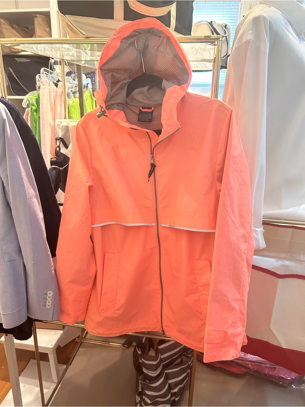 Charles River Rain Hooded Rain Jacket